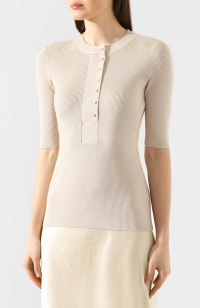 Пуловер из смеси шелка и кашемира PROENZA SCHOULER, арт. R2017349-KS042, фото 3