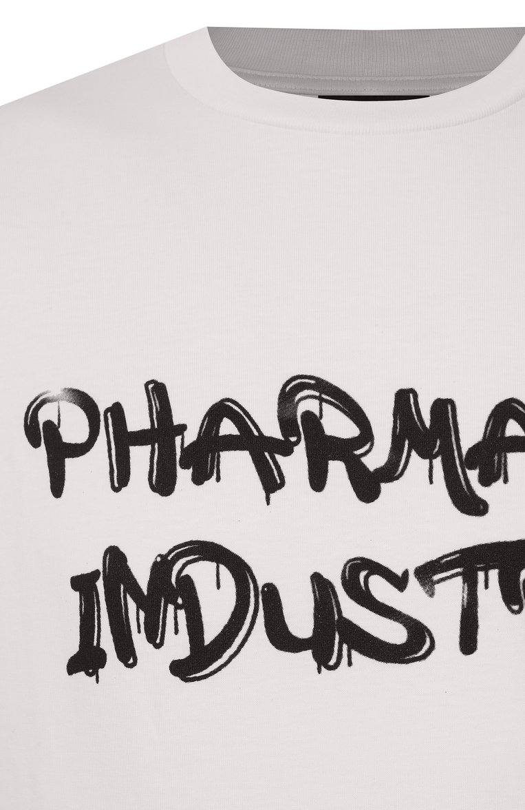 Хлопковая футболка PHARMACY INDUSTRY, арт. PHABM00186, фото 6
