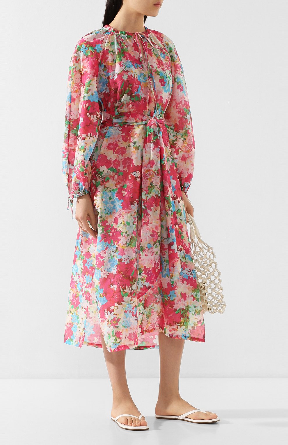 Платье из смеси хлопка и шелка A MERE CO, арт. AMC/SS2004A, фото 2