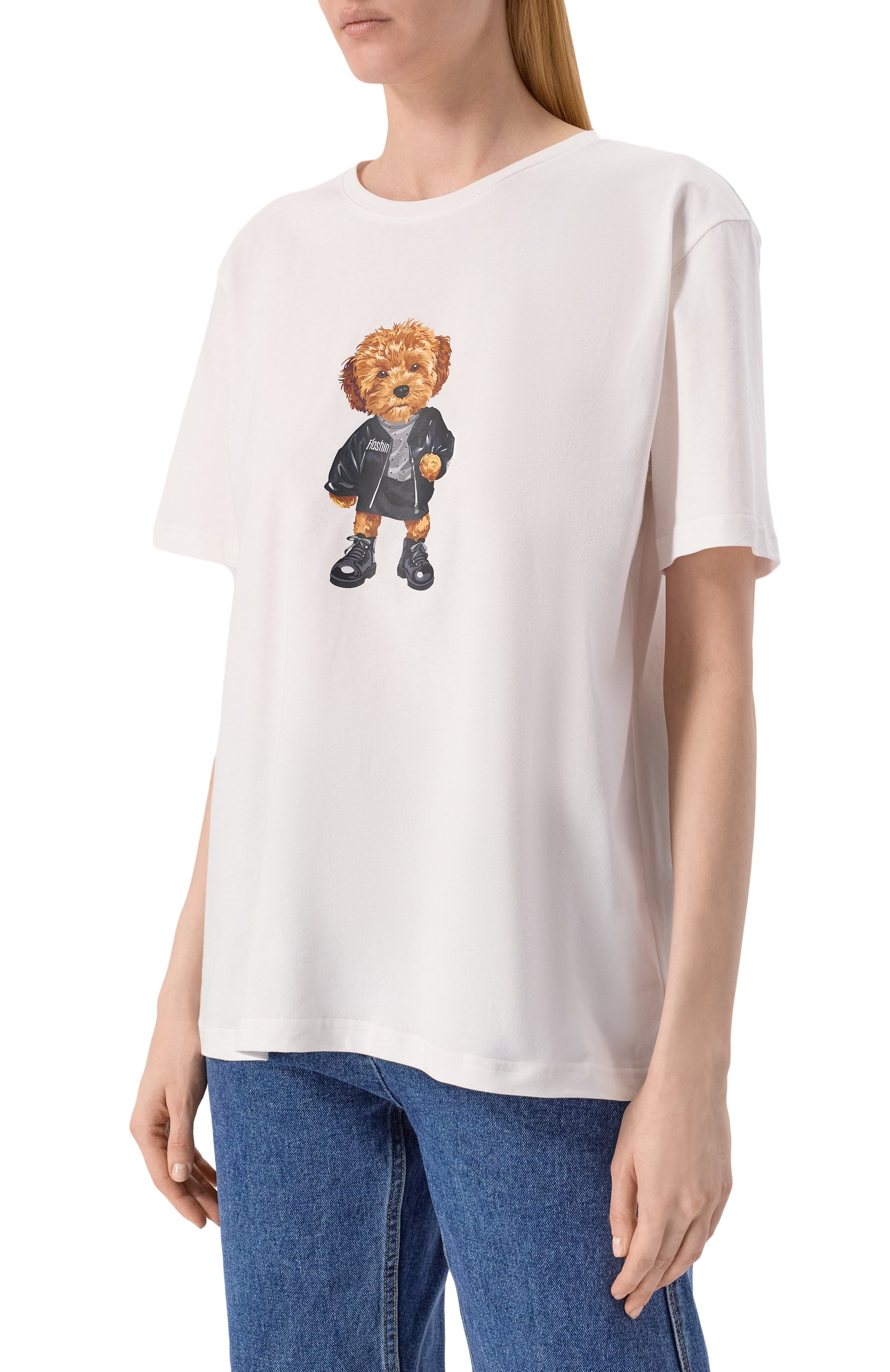 Хлопковая футболка FLASHIN, арт. FS25TBM, фото 3