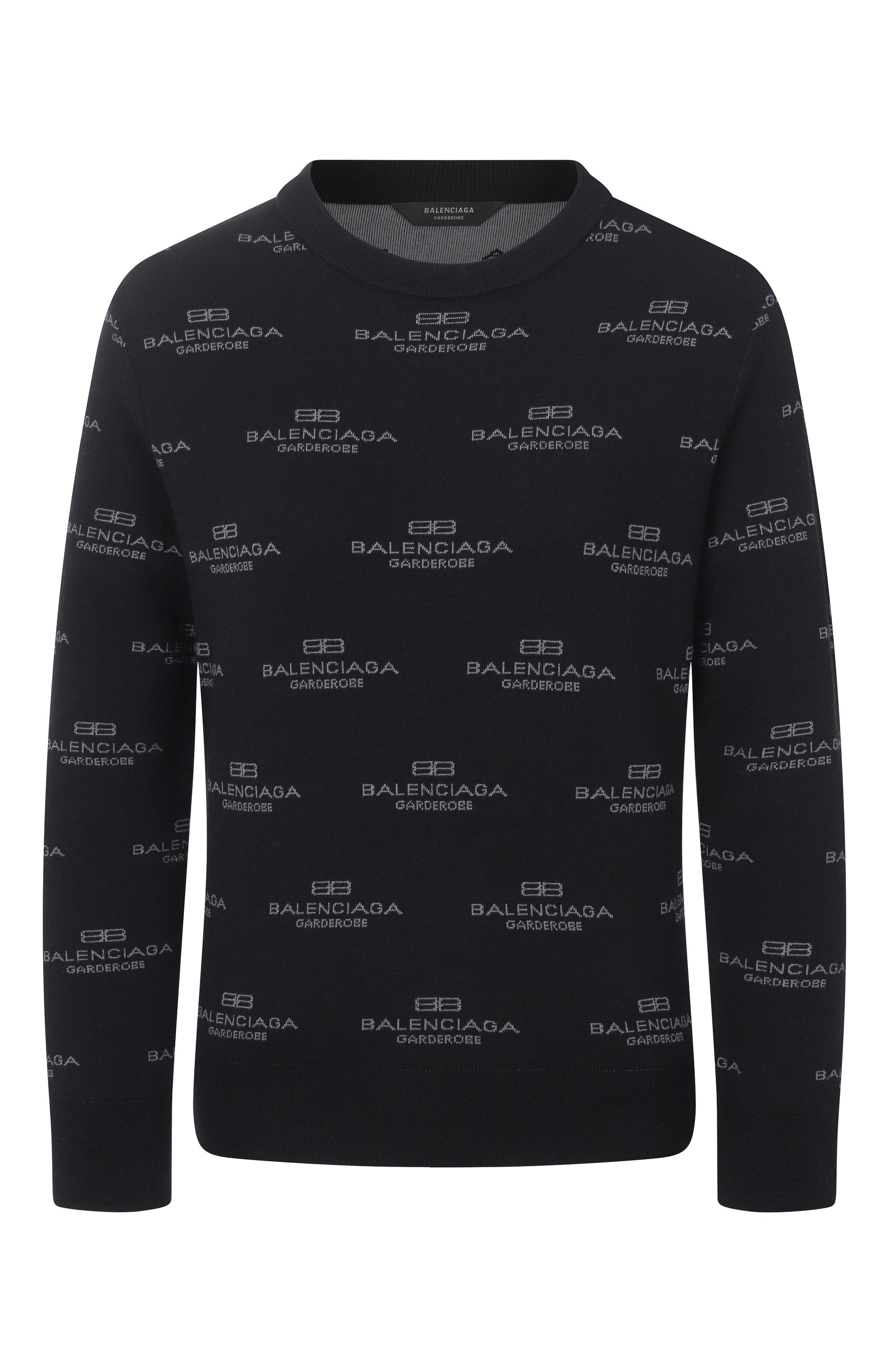 Пуловер из шерсти и хлопка BALENCIAGA, арт. 812576/T1724, фото 1