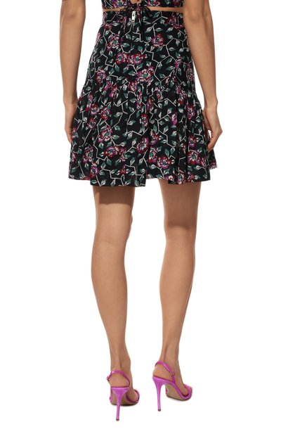Хлопковая юбка ISABEL MARANT ETOILE, арт. JU1387-22P032E/SAUREENA, фото 4