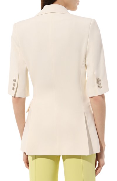 Жакет из шелка и вискозы ELIE SAAB, арт. J0021N, фото 4