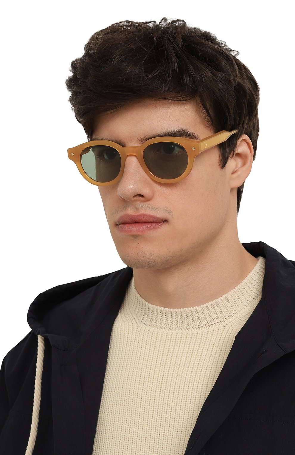 Солнцезащитные очки LUNETTERIE GENERALE, арт. THE GIFT 0F M0RTALITY H0NEY CRYSTAL G13, фото 2