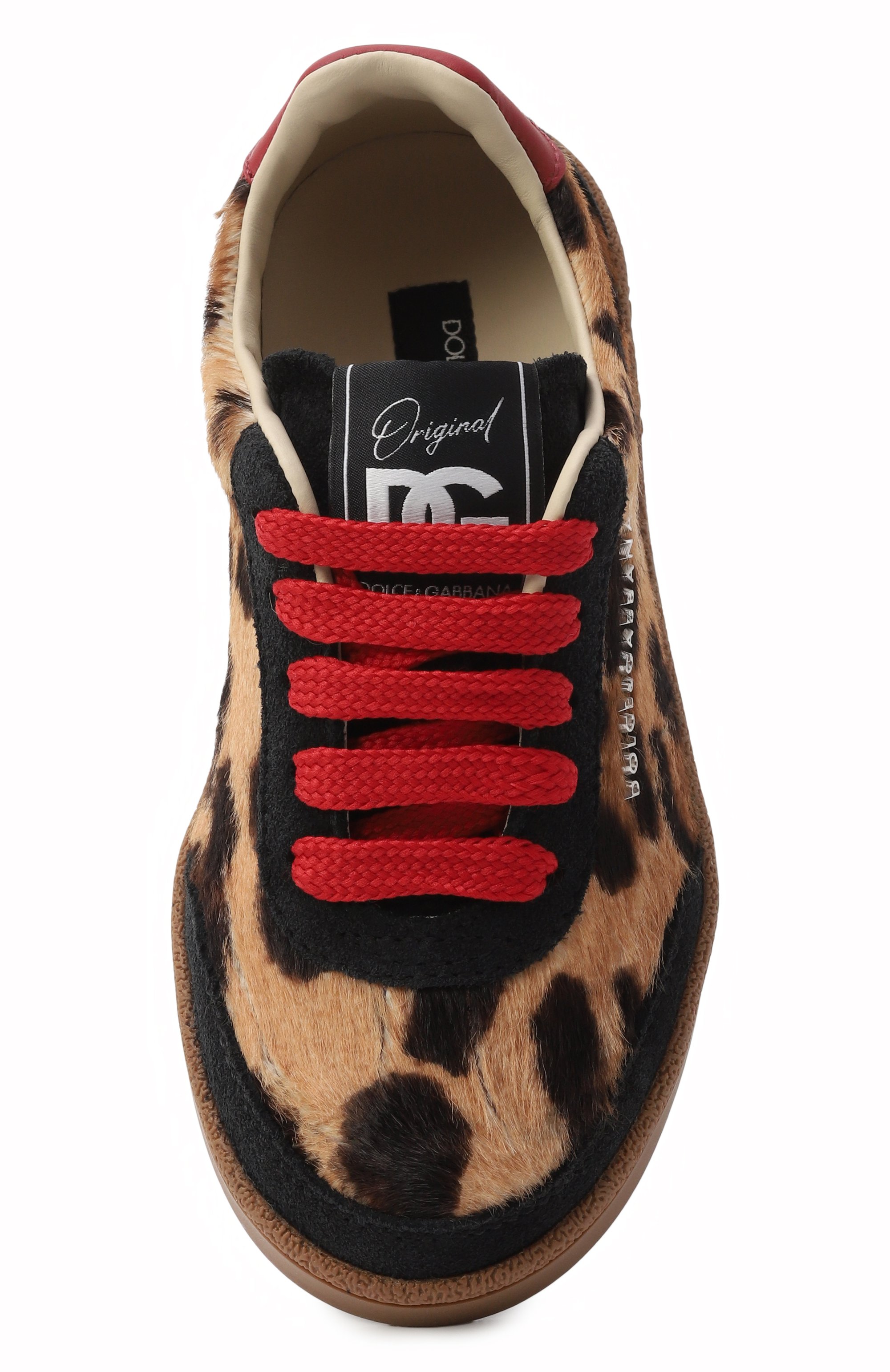 Кожаные кеды DOLCE & GABBANA, арт. DA5267/AU202/29-36, фото 4