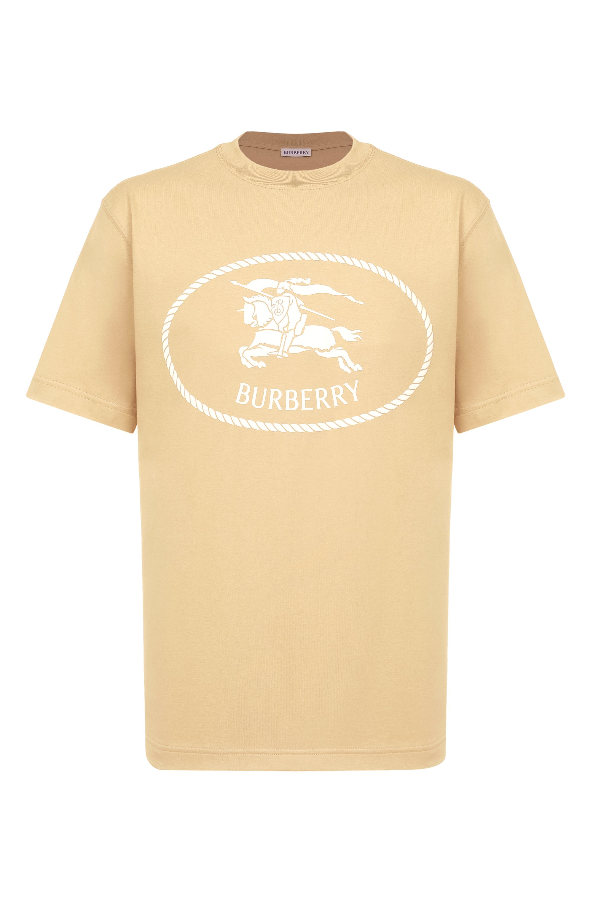 Хлопковая футболка BURBERRY, арт. 8112805, фото 1