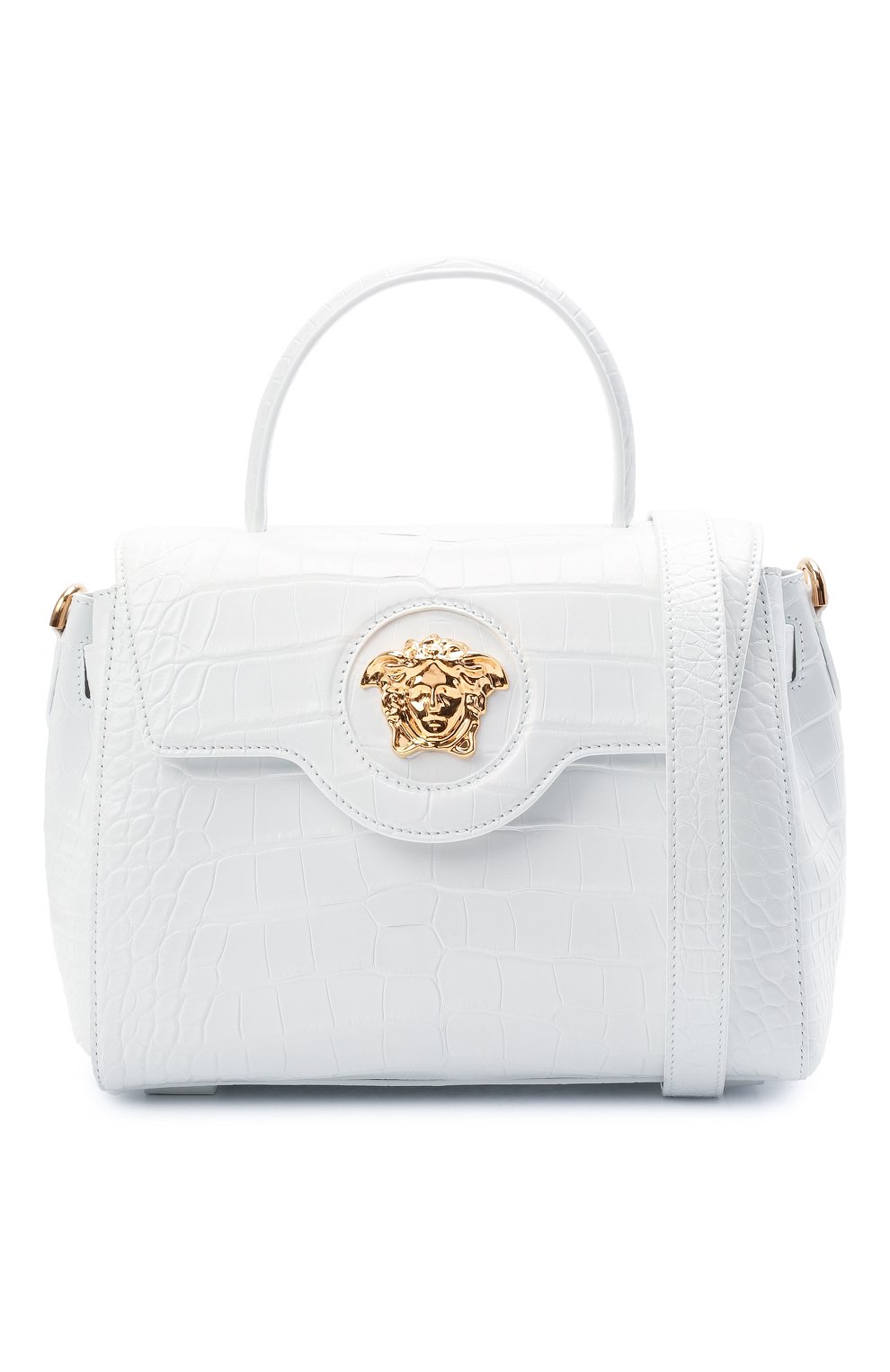 Сумка la medusa medium из кожи аллигатора VERSACE, арт. DBFI039/D2C0C/AMIS, фото 6