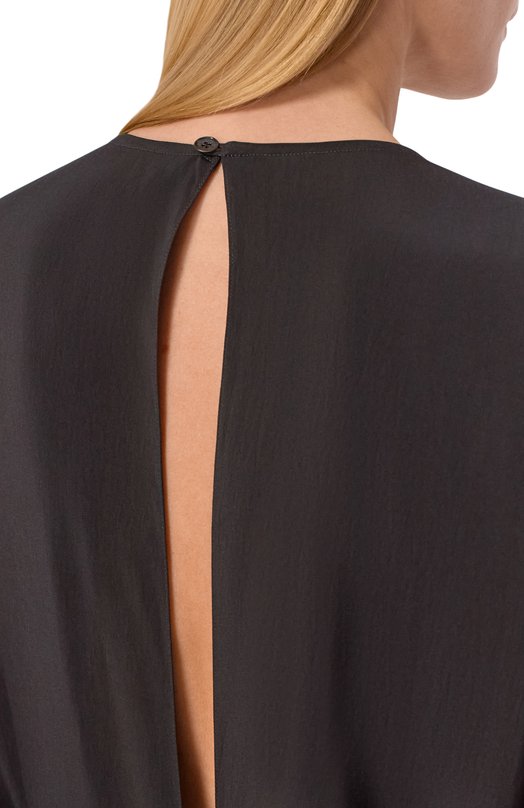 Платье из вискозы и шелка Petar Petrov S26TD13 Чёрный  S26TD13 Фото 4