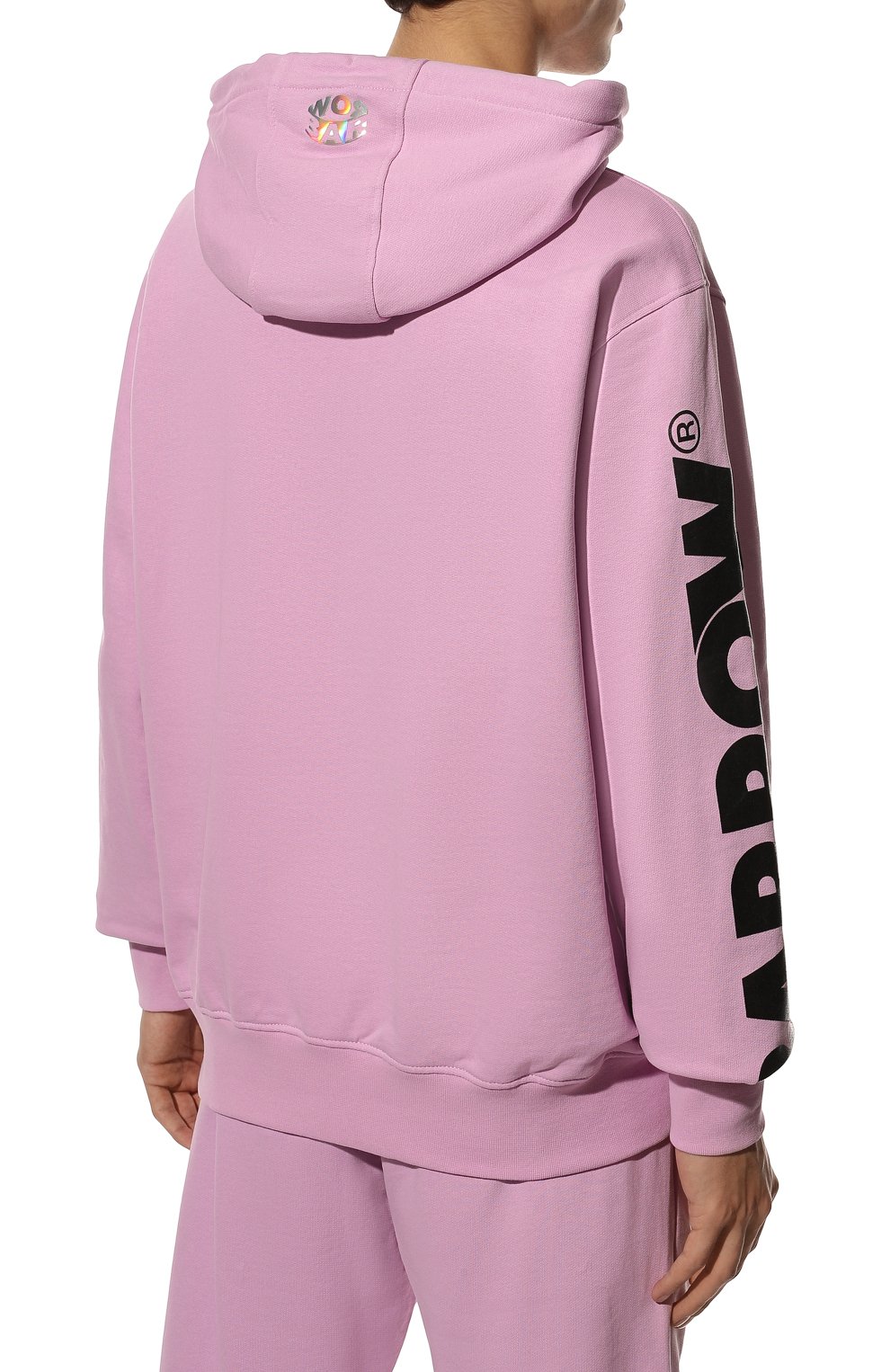 Хлопковое худи BARROW, арт. 031353, фото 4