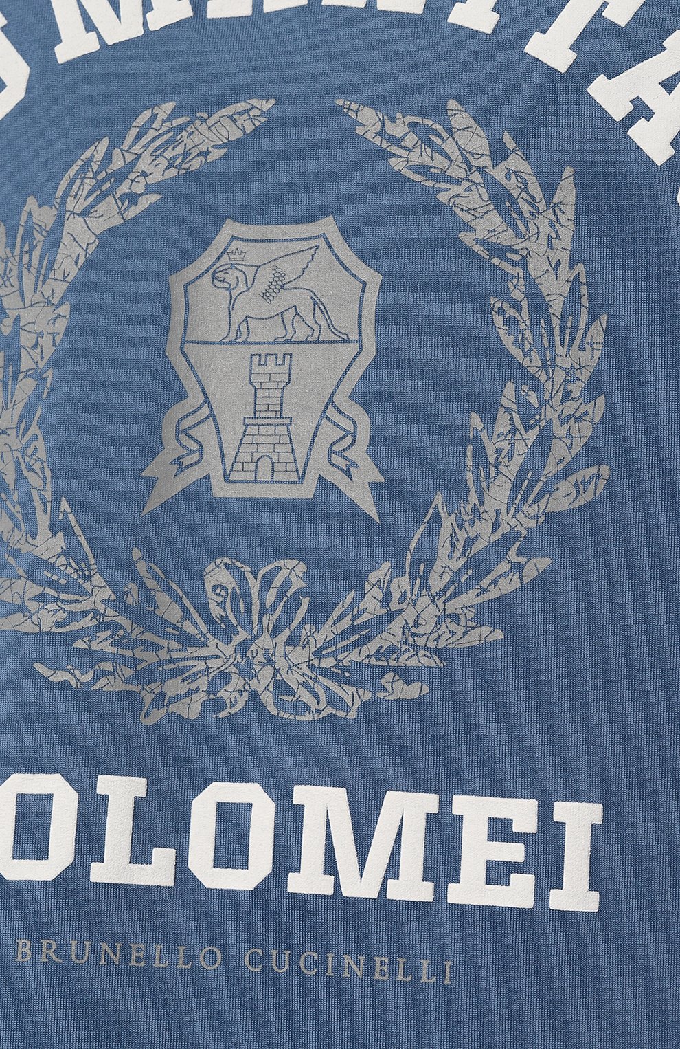 Хлопковая футболка BRUNELLO CUCINELLI, арт. M0T718452, фото 5