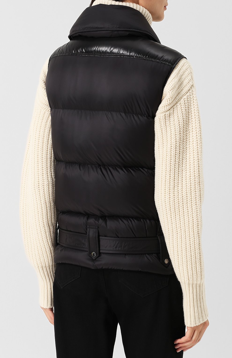 Стеганый жилет с поясом и карманами MONCLER, арт. D2-093-48313-44-53048, фото 4