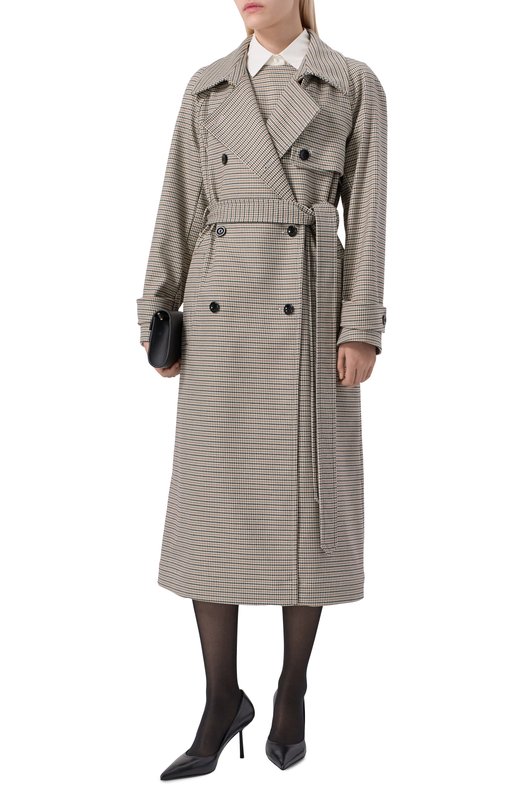 Тренч HUGO 50558428 Бежевый  50558428 Фото 2