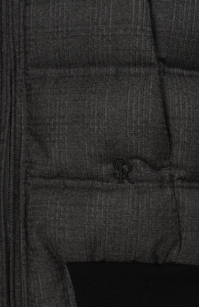 Шерстяной пуховик с воротником из бобра STEFANO RICCI JUNIOR, арт. YAJ8400020/HC4QDR/4002, фото 3