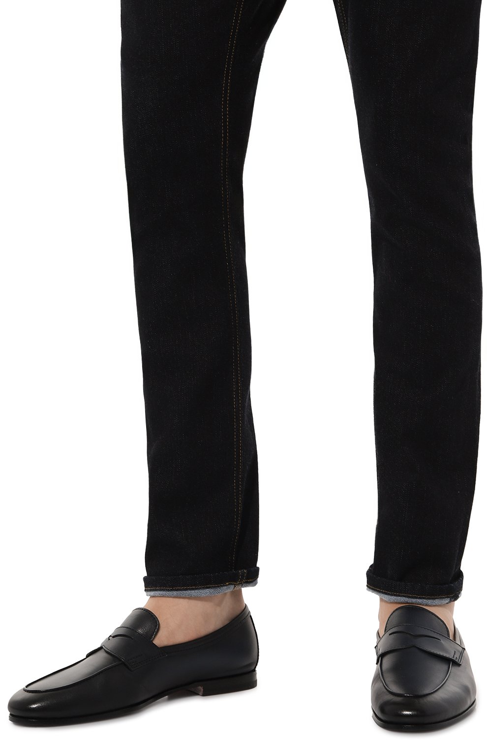 Кожаные пенни-лоферы carlos SANTONI, арт. MCNG18837SA4SSG8T50, фото 2