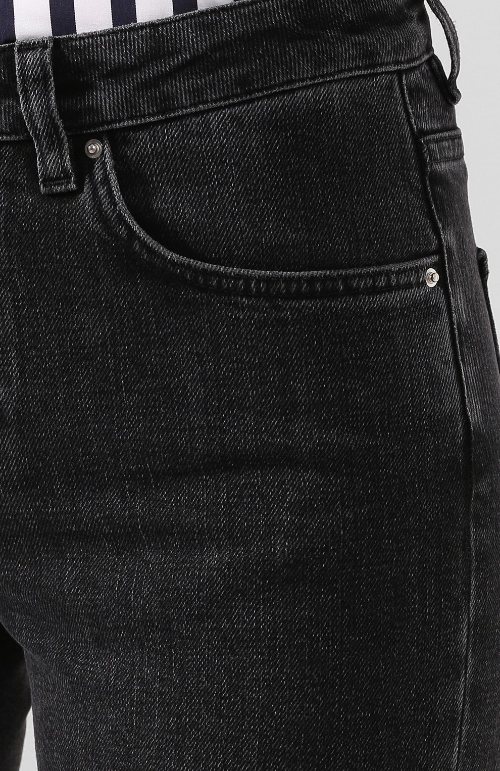 Джинсы TOTEME серого цвета по цене 14500 руб., арт. STRAIGHT DENIM 32 193-233-743, фото 5 Джинсы TOTEME, арт. STRAIGHT DENIM 32 193-233-743, фото 5