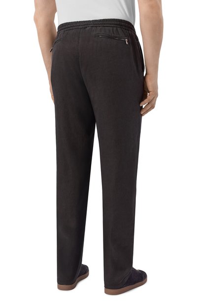 Брюки изо льна и лиоцелла MARCO PESCAROLO, арт. CARACCI0L0/5302, фото 4