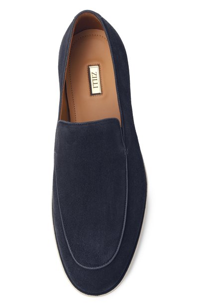 Замшевые лоферы ZILLI, арт. H0143AM1100VZTP03, фото 5