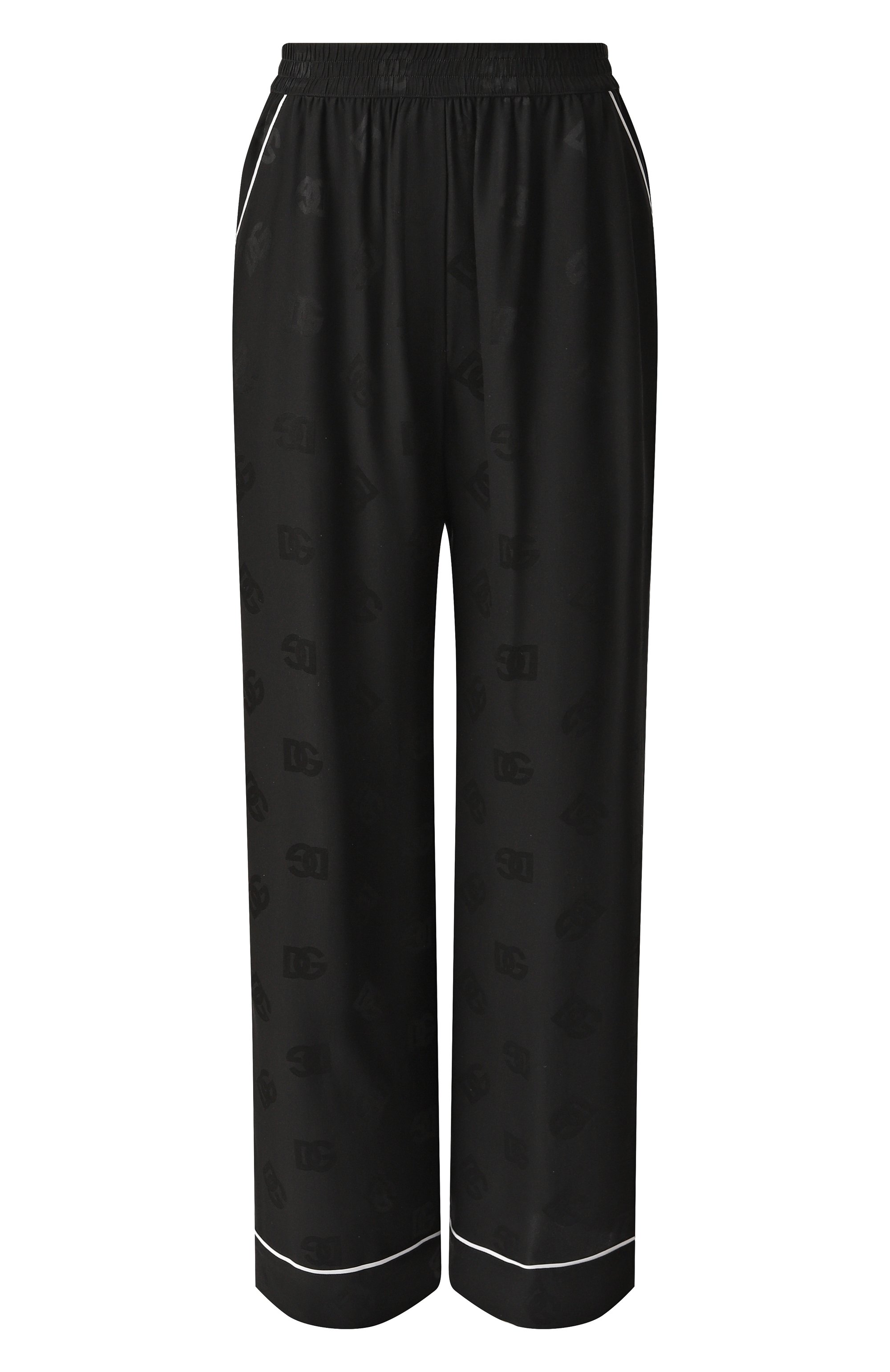 Шелковые брюки DOLCE & GABBANA, арт. FTAMPT/FJ1J0, фото 1