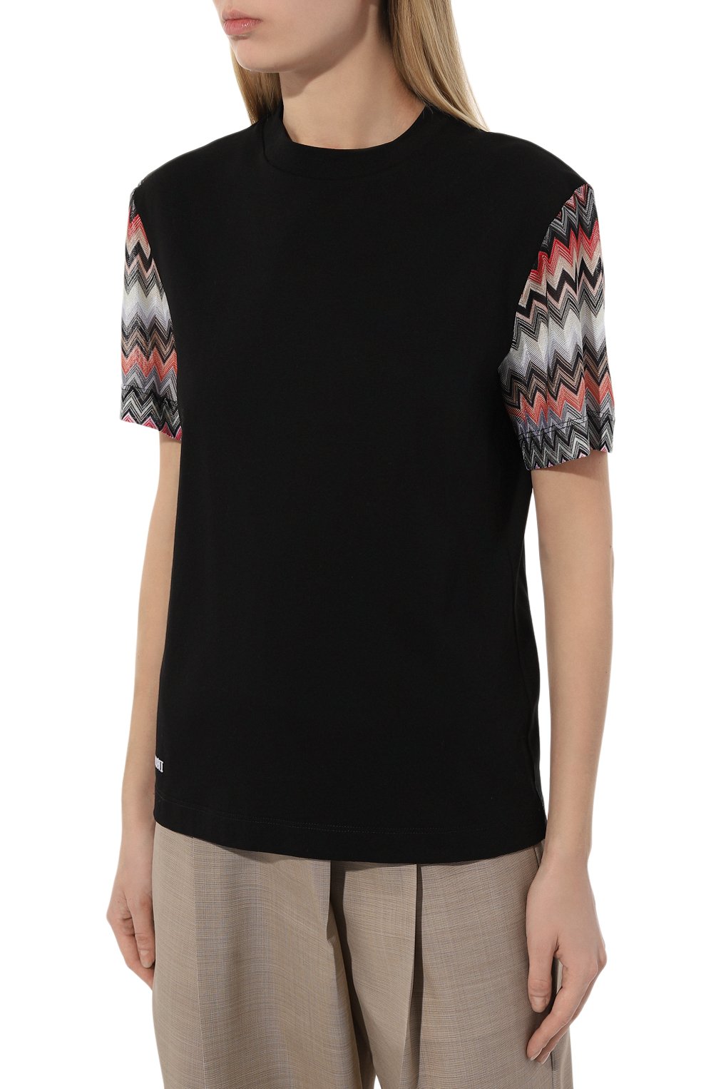 Хлопковая футболка MISSONI, арт. DS24SL03/BJ00JU, фото 3