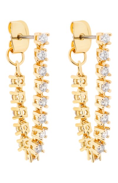 Серьги LUV AJ золотого цвета по цене 6145 руб., арт. SM21-E-BCS-G, фото 3 Серьги LUV AJ, арт. SM21-E-BCS-G, фото 3