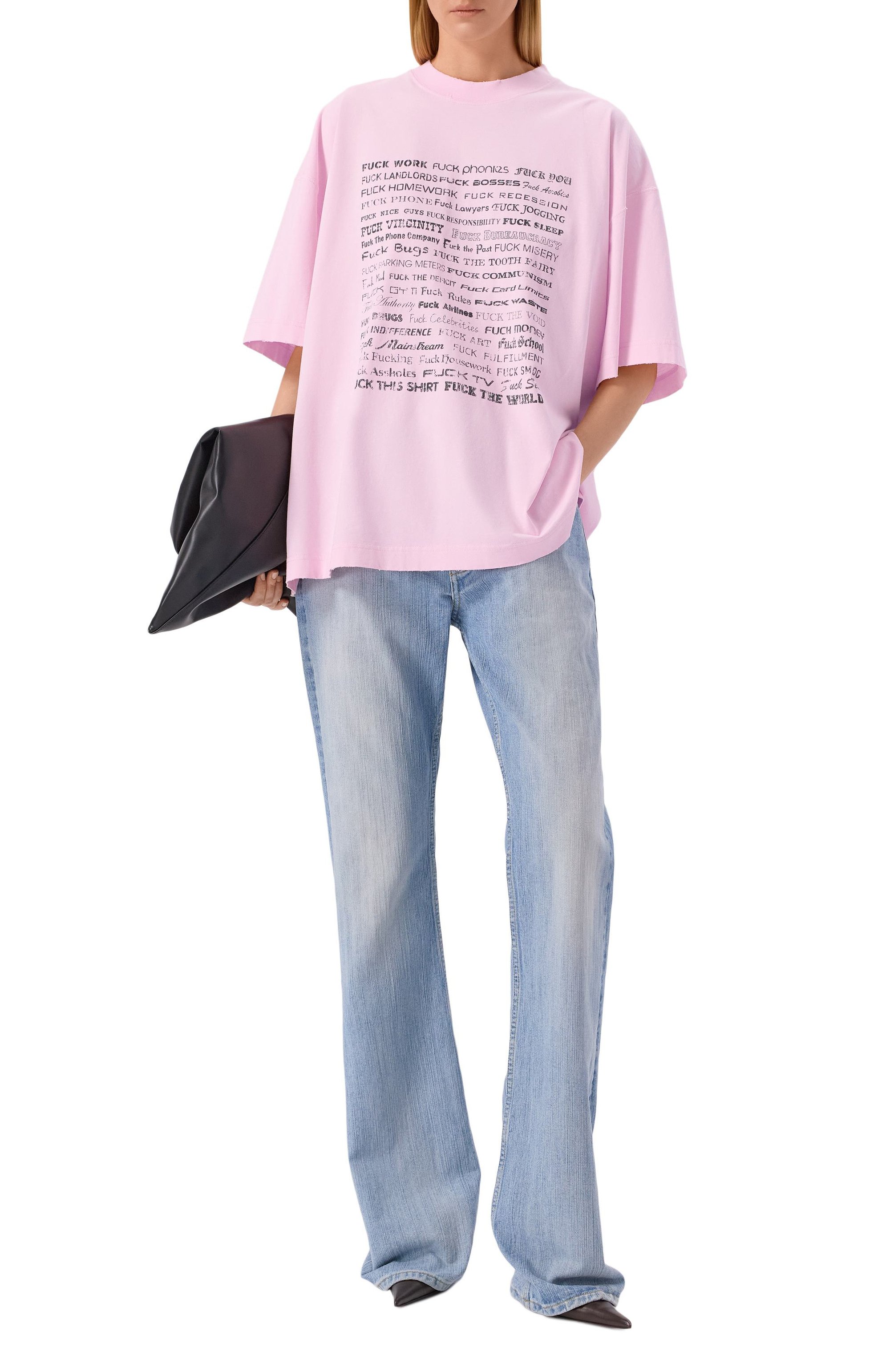 Хлопковая футболка VETEMENTS, арт. ME76TR210PX, фото 5