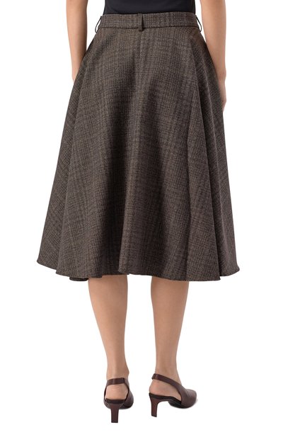 Шерстяная юбка OFFICINE GENERALE, арт. W25WSKT154, фото 4