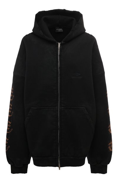 Женский хлопковая толстовка BALENCIAGA, арт. 744444/T0VD9