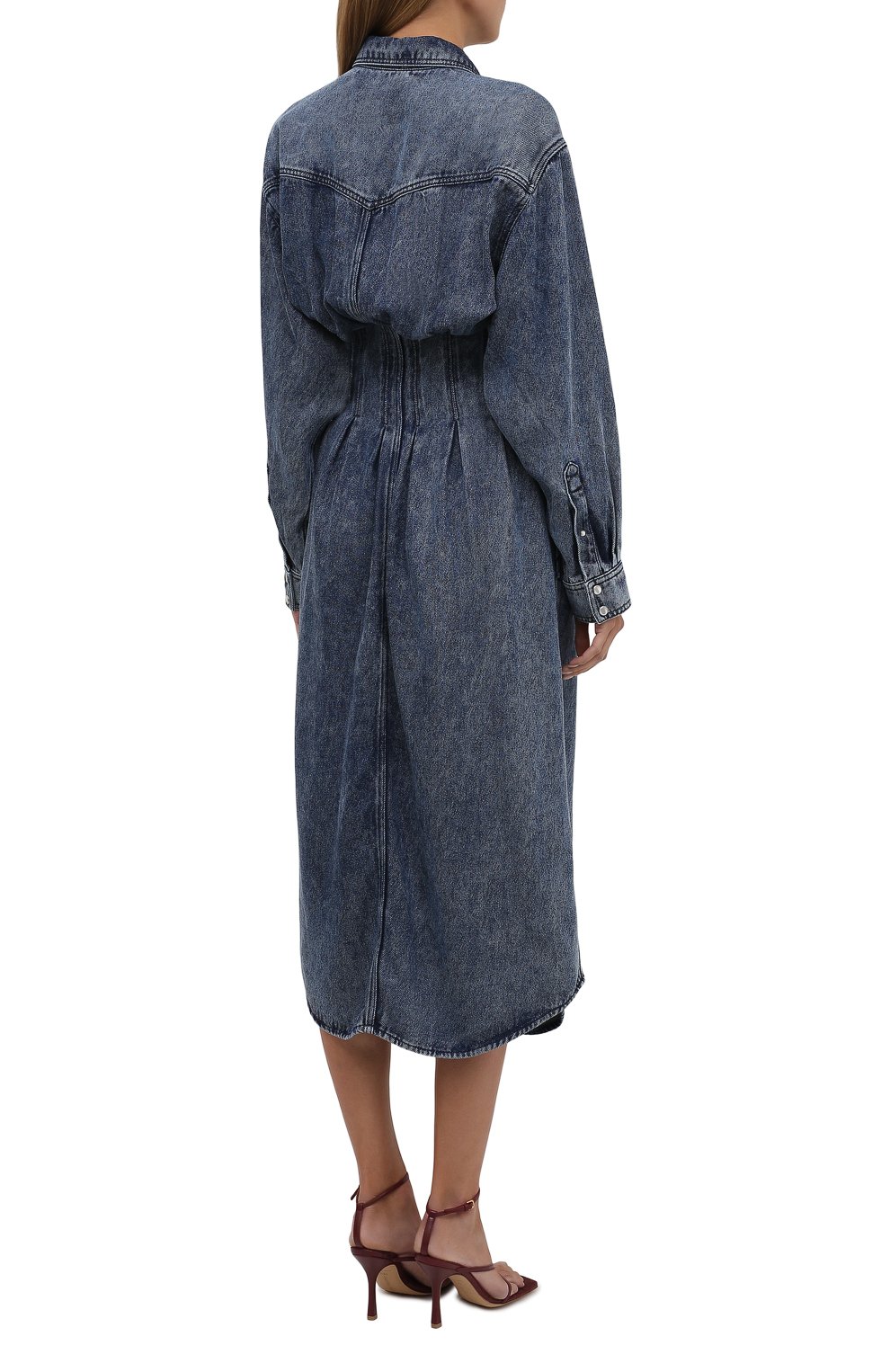 Джинсовое платье ISABEL MARANT ETOILE, арт. R02010-21A019E/T0MIE, фото 4
