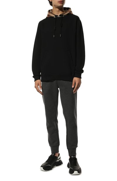 Хлопковое худи BURBERRY, арт. 8045004, фото 2