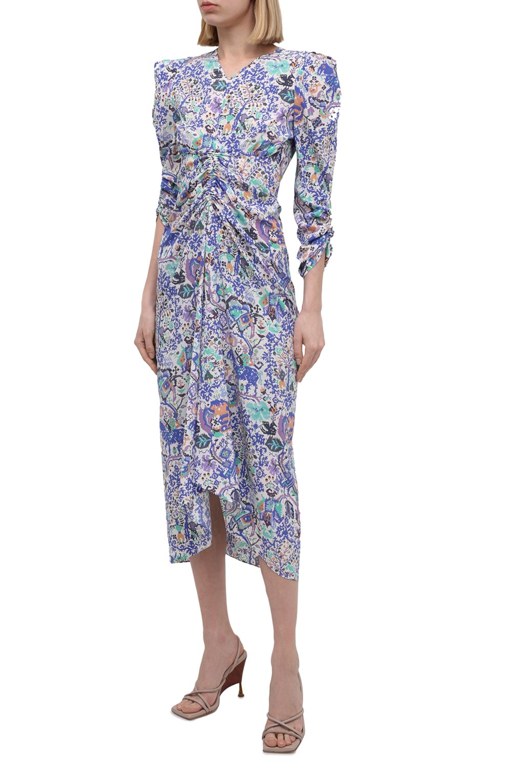 Шелковое платье ISABEL MARANT, арт. R01282-22P029I/ALBI, фото 3