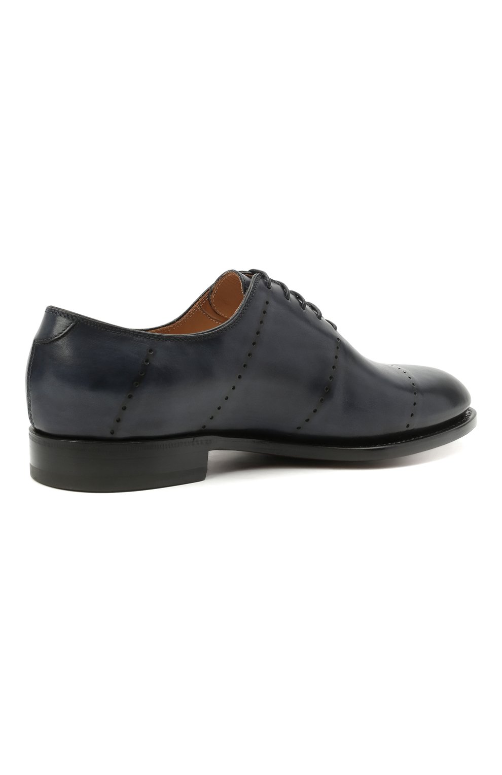 Кожаные оксфорды KITON, арт. USSREALN00100, фото 4