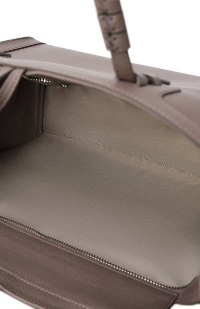 Сумка-тоут beaurivage daily CASADEI серого цвета по цене 132500 руб., арт. 3W436Y0000DEMET, фото 5 Сумка-тоут beaurivage daily CASADEI, арт. 3W436Y0000DEMET, фото 5