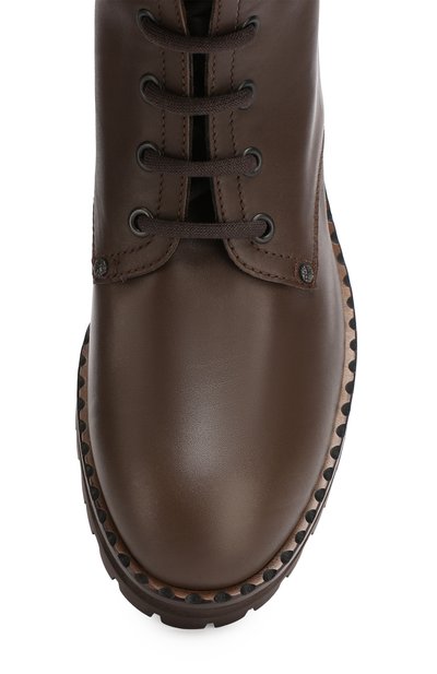 Кожаные ботинки с плетением intrecciato BOTTEGA VENETA, арт. 474706/V0282, фото 5