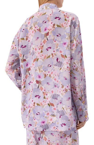 Шелковая рубашка BALMAIN, арт. GF1HS435/SF37, фото 4