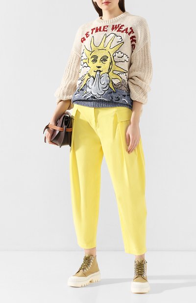 Свитер из смеси хлопка и льна STELLA MCCARTNEY, арт. 600208/S2174, фото 2