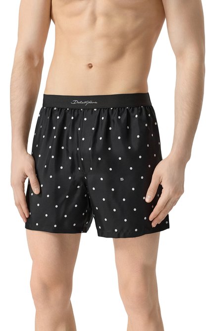 Мужские шелковые боксеры DOLCE & GABBANA, арт. M4F08T/IS1X0/2-6