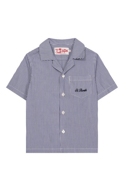 Хлопковая рубашка MC2 SAINT BARTH, арт. STBK KALEA JR/KALE002