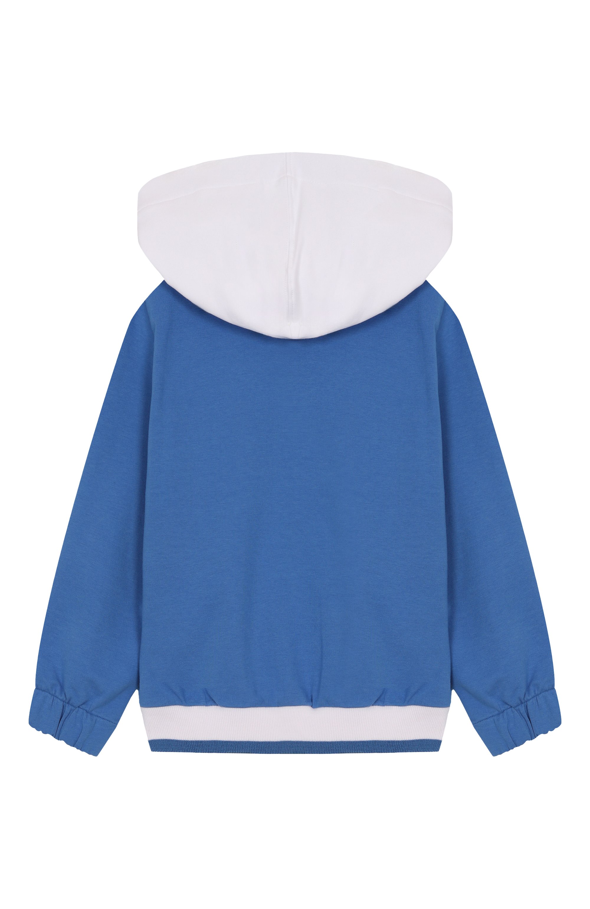 Хлопковая толстовка MONNALISA, арт. 28E804, фото 2