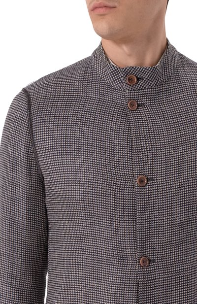 Пиджак из шерсти и шелка GIORGIO ARMANI, арт. 0WGGG0IL/T02D3, фото 5
