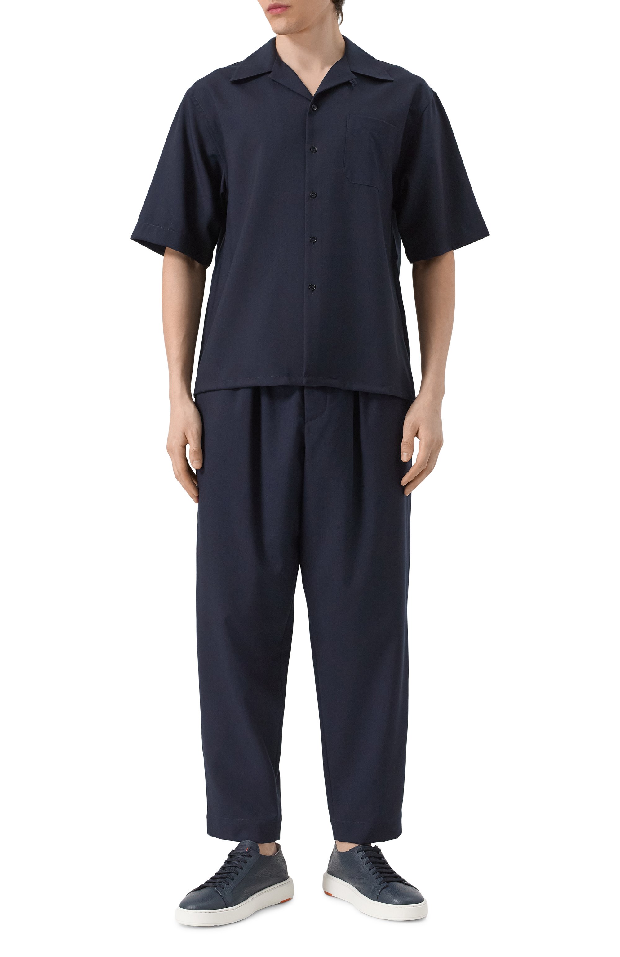 Шерстяная рубашка MARNI, арт. CUMU0213A5/TW839, фото 2