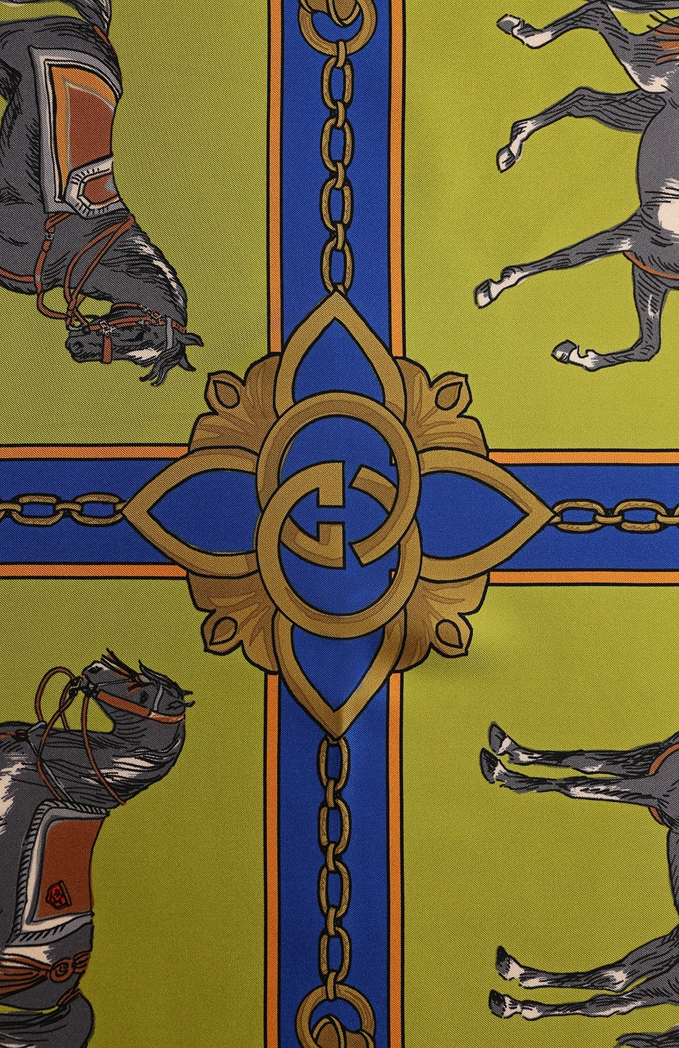 Шелковый платок GUCCI, арт. 576735/3G001, фото 3