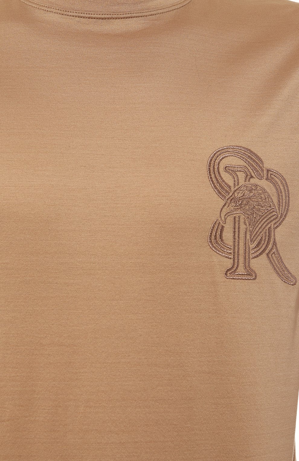 Хлопковая футболка  STEFANO RICCI, арт. MNH4103000/TE0001, фото 5