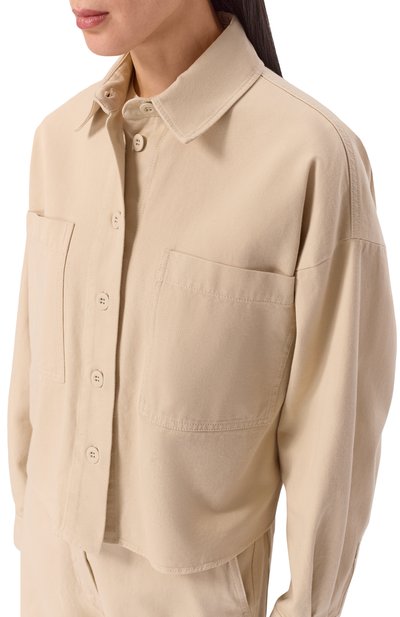 Хлопковая рубашка WEEKEND MAX MARA, арт. RADENTE, фото 5