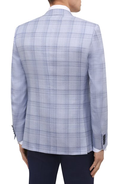 Пиджак из шерсти и шелка BRIONI, арт. RG0J00/P0A7H/BRUNIC0, фото 4