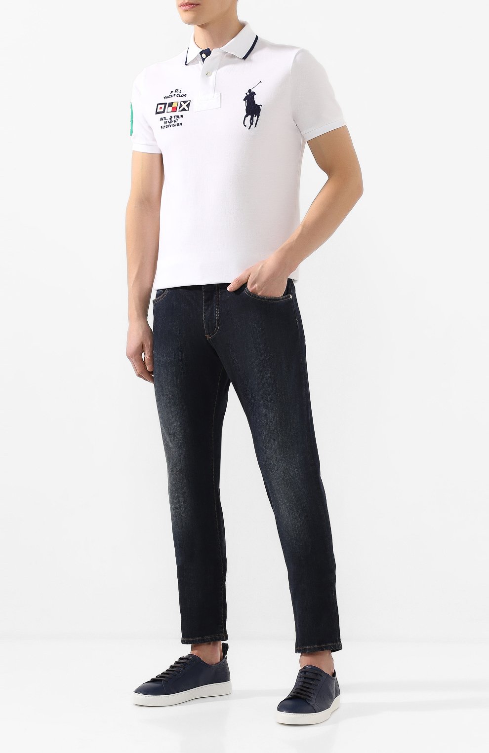 Кожаные кеды BARRETT, арт. N0LE-03.4/MASTCALF, фото 2