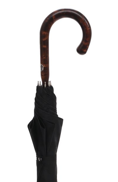 Зонт-трость PASOTTI OMBRELLI черного цвета по цене 43800 руб., арт. 142/MILITARE 11780/142, фото 5 Зонт-трость PASOTTI OMBRELLI, арт. 142/MILITARE 11780/142, фото 5