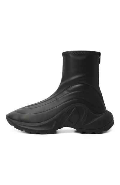 Полусапоги s-d-runner x DIESEL черного цвета по цене 33050 руб., арт. Y03549/PR003, фото 4 Полусапоги s-d-runner x DIESEL, арт. Y03549/PR003, фото 4