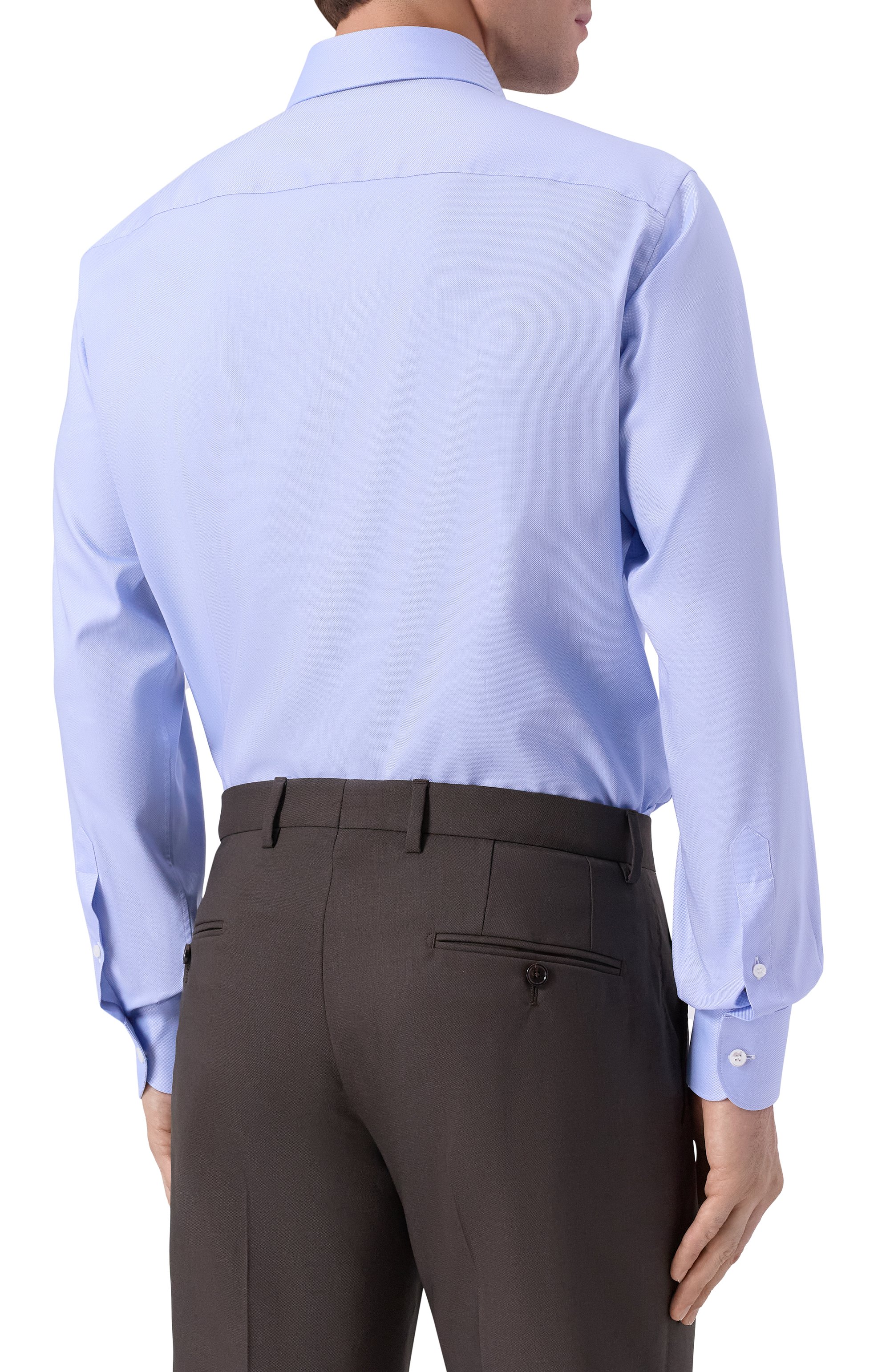 Хлопковая сорочка BRIONI, арт. RCB10M/0A05Q, фото 4