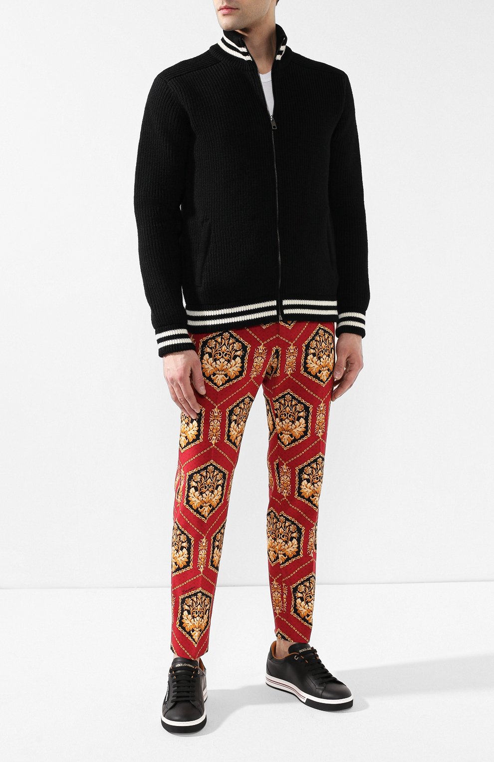 Шерстяной кардиган DOLCE & GABBANA, арт. GX403Z/JAVKK, фото 2