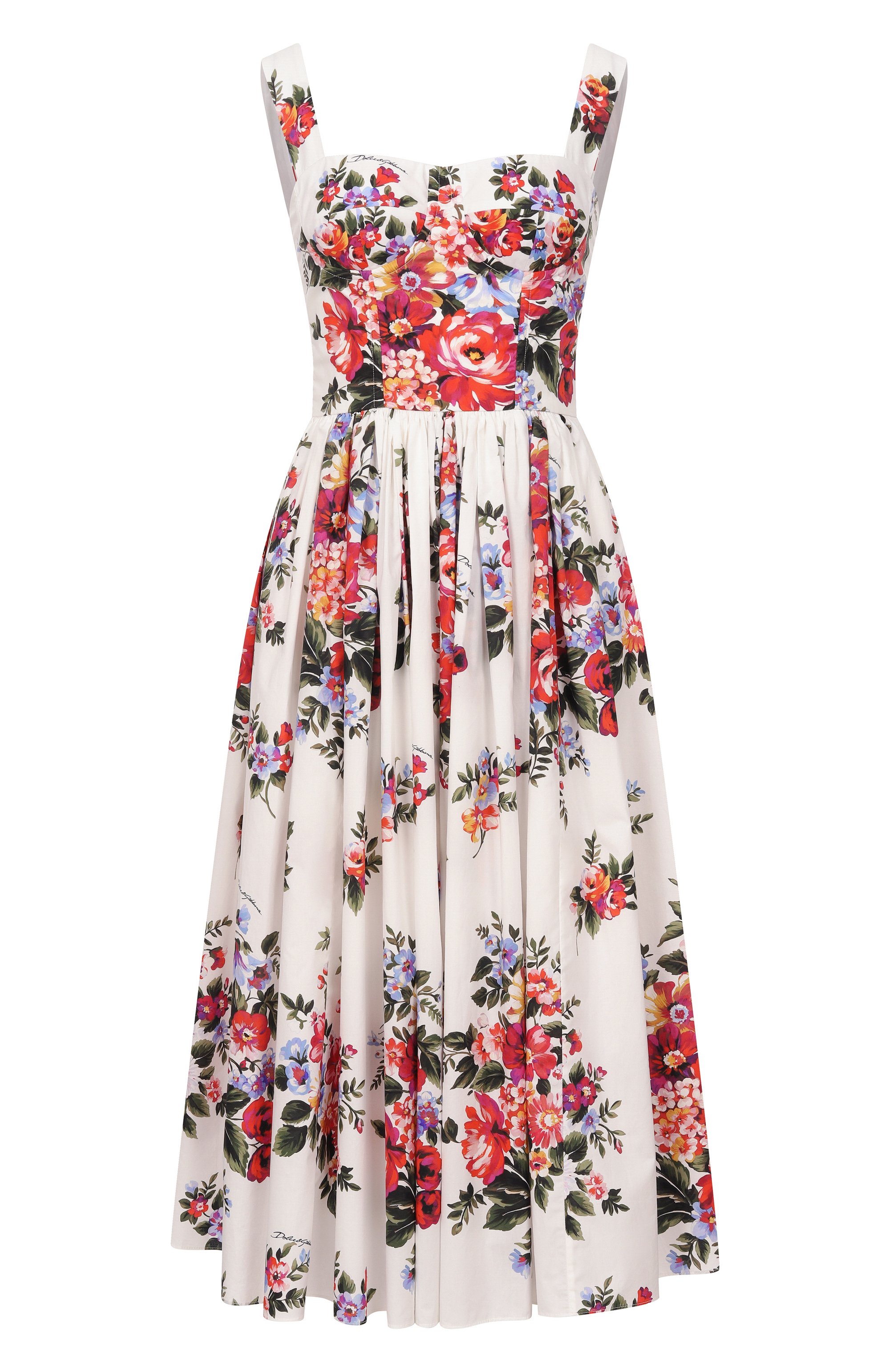 Хлопковое платье DOLCE & GABBANA, арт. F6TTGT/HS5UU, фото 1